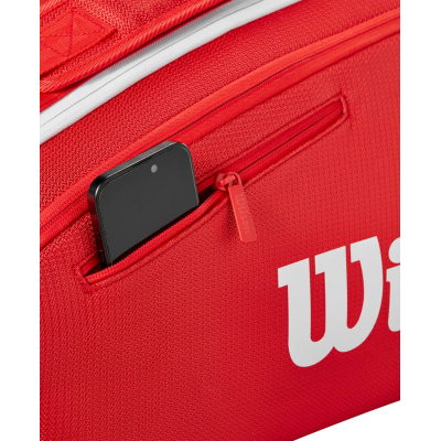 Wilson Super Tour 15pack WR8036601001 Red Tennis Bag