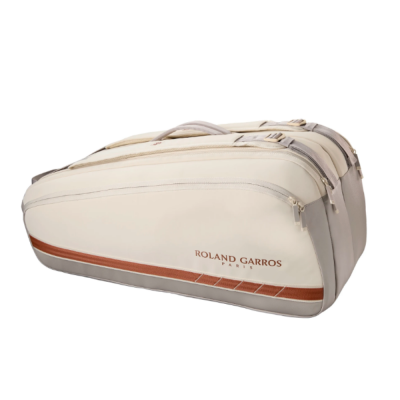 Wilson Super Tour 9pack Roland Garros 2025 cream tennis bag