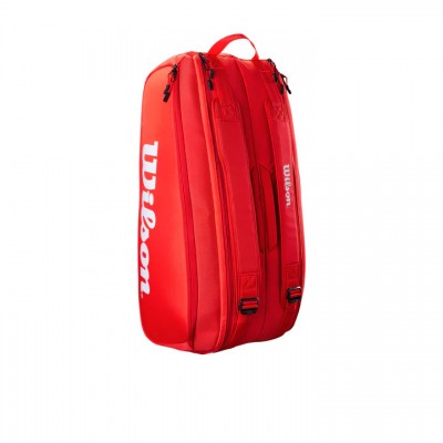 Wilson Super Tour 9pack 2025 WR8036701001 Red Tennis Bag