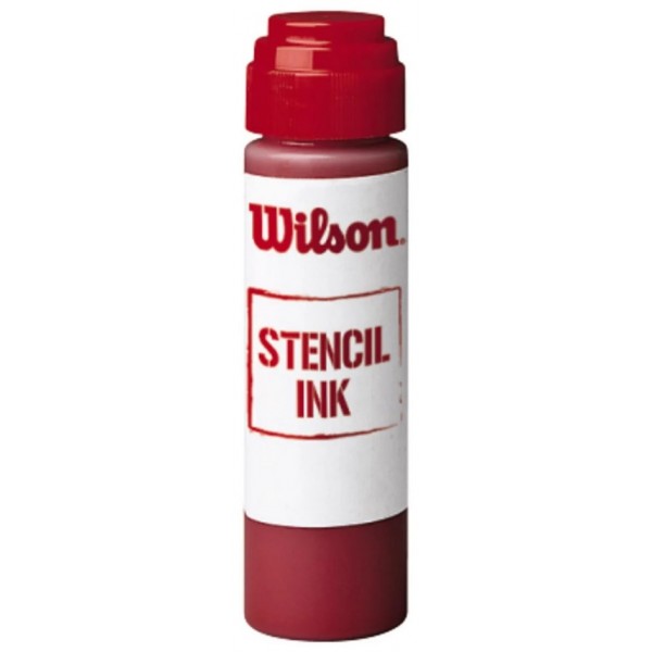 Wilson Stencil Ink Red