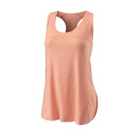 Wilson Ul Kaos Tank Wra780701 Papaya Ladies Tennis