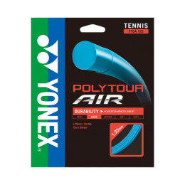 YONEX POLY TOUR AIR 1.25MM 12M SET BLUE TENNIS STRING