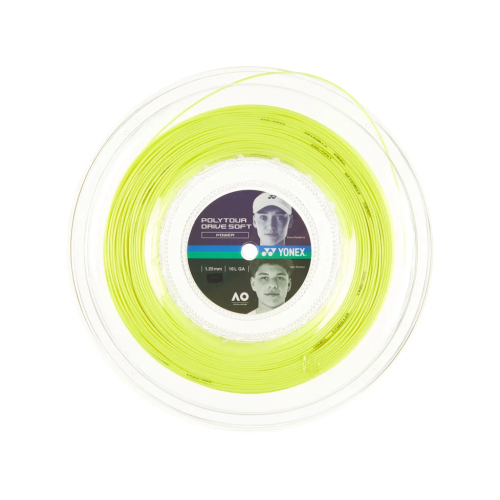 Yonex Poly Tour Drive Soft 1.25mm 200m Reel Yellow