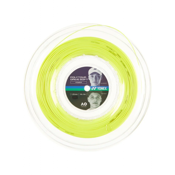 Yonex Poly Tour Drive Soft 1.25mm 200m Reel Yellow