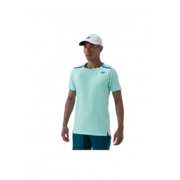 Yonex Ao 2024 Crew Neck Shirt 10559ex Cyan Mens Tennis