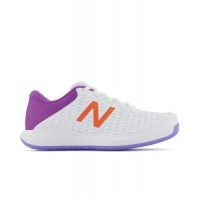 New Balance Wch696j4 D White Ladies Tennis Shoes