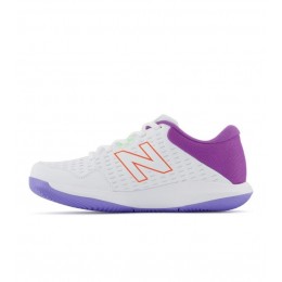 New Balance Wch696j4 D White Ladies Tennis Shoes