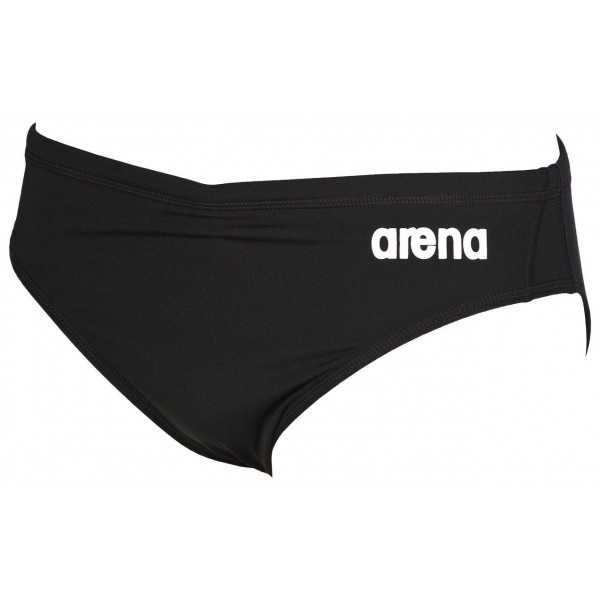 Arena Solid Brief 2a254-55 Black Mens Swimsuit