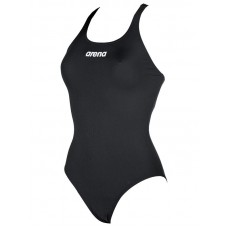 ARENA SOLID SWIM PRO 1 PIECE 2A595-55 BLACK LADIES SWIMMING COSTUME 