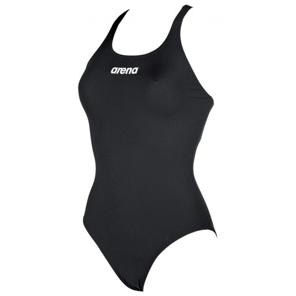 Arena Solid Swim Pro 1 Piece 2a595-55 Black Ladies Swimming Costume 