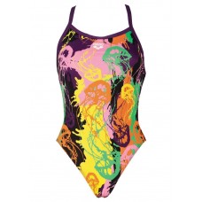 ARENA UNDERWATER 1-PIECE 000075-919 PLUM LADIES SWIMMING COSTUME 