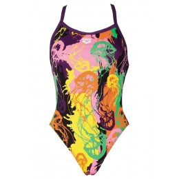 Arena Underwater 1-piece 000075-919 Plum Ladies Swimming Costume 