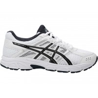 Asics Gel Contend 4 C707n-0190 White Boys Running Shoe