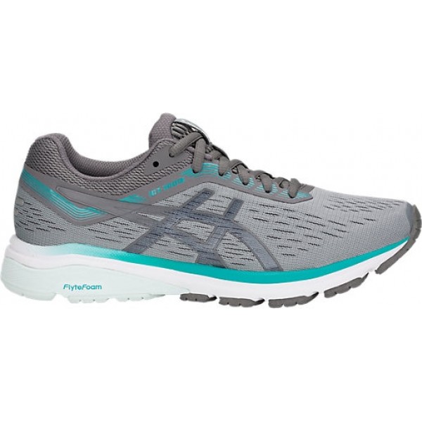 Asics Gt 1000 7 D 1012a029-020 Stone Grey Ladies Running Shoe