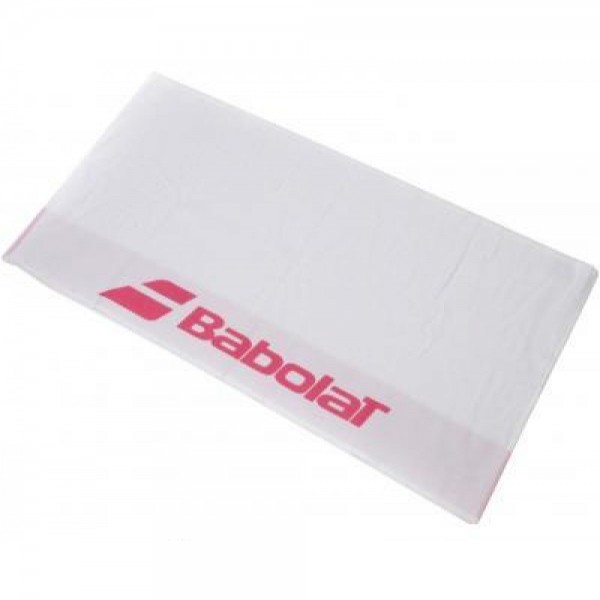 Babolat Small Towel White/pink