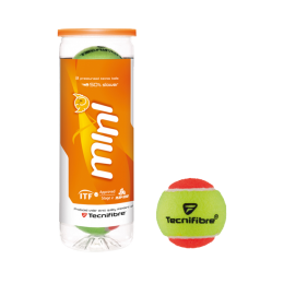 Tecnifibre Mini Orange 3ball Tennis Ball