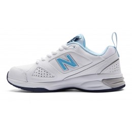 New Balance Wx624wb5 D Wide White Ladies Cross Training