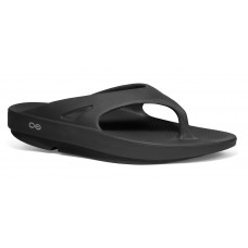 OOFOS OORIGINAL THERAPEUTIC THONG BLACK MENS