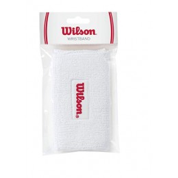 Wilson Double Wristband White