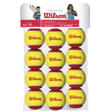 WILSON STARTER 12PACK RED