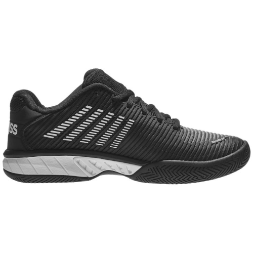 K-Swiss Hypercourt Express 2 – Black/White 06613-039 Mens Tennis Shoes
