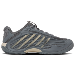 K-Swiss Hypercourt Express 3 Clay 04604-082 Whitecap Gray/Pale Khaki/Turbulence Mens Tennis Shoe