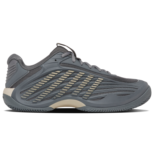 K-Swiss Hypercourt Express 3 Clay 04604-082 Whitecap Gray/Pale Khaki/Turbulence Mens Tennis Shoe