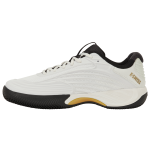 K-Swiss Hypercourt Express 3 Clay 04604-109 White/Gold Mens Tennis Shoes K-Swiss Hypercourt Express 3 Clay 04604-109 White/Gold Mens Tennis Shoes