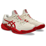 Asics Court FF3 Novak 1041A522-968 Cream Mens Tennis Shoe