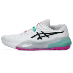 Asics Gel Resolution X Clay 1041A485-103 White Mens Tennis Shoes