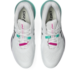 Asics Gel Resolution X Clay 1041A485-103 White Mens Tennis Shoes