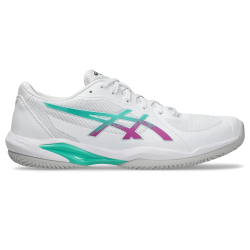 Asics Solution Swift FF2 Clay 1041A467-104 White Mens Tennis Shoes