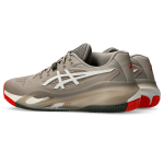 Asics Gel Resolution X Clay 1041A485-200 Greige Mens Tennis Shoes Asics Gel Resolution X Clay 1041A485-200 Greige Mens Tennis Shoes