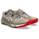 Asics Gel Resolution X Clay 1041A485-200 Greige Mens Tennis Shoes Asics Gel Resolution X Clay 1041A485-200 Greige Mens Tennis Shoes