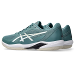 Asics Solution Swift FF2 Clay 1041A467-403 Foggy Teal Mens Tennis Shoes Asics Solution Swift FF2 Clay 1041A467-403 Foggy Teal Mens Tennis Shoes