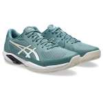 Asics Solution Swift FF2 Clay 1041A467-403 Foggy Teal Mens Tennis Shoes Asics Solution Swift FF2 Clay 1041A467-403 Foggy Teal Mens Tennis Shoes