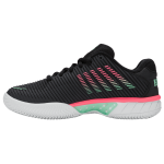 K-Swiss Hypercourt Express 2 Clay 96614-037 Black Womens Tennis Shoes
