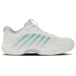 K-Swiss Hypercourt Express 3 Clay 94604-110 White/Baltic Womens Tennis Shoes