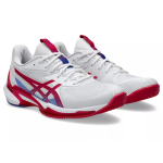 Asics Gel Solution Speed FF3 Clay 1042A248-103 White Women’s Tennis Shoe
