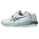 Asics Gel Resolution X Clay 1042A277-102 White Women's Tennis Shoe