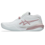 Asics Gel Resolution X Clay 1042A277-104 White Womens Tennis Shoes