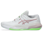 Asics Gel Resolution X Clay 1042A277-104 White Womens Tennis Shoes