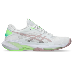 Asics Gel Solution Speed FF4 1042A307-100 White Womens Tennis Shoes