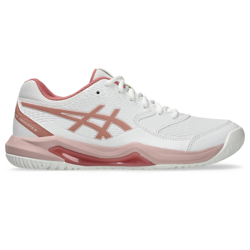 ASICS Gel-Dedicate 8 1042A237-106 White/Rose Ladies Tennis Shoes