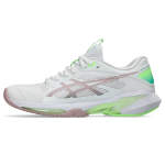 Asics Solution Speed FF4 1042A307-102 White Womens Tennis Shoes Asics Solution Speed FF4 1042A307-102 White Womens Tennis Shoes