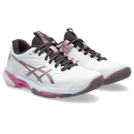 Asics Solution Speed FF4 1042A307-102 White Womens Tennis Shoes