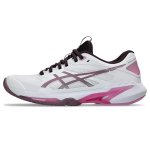 Asics Solution Speed FF4 1042A307-102 White Womens Tennis Shoes