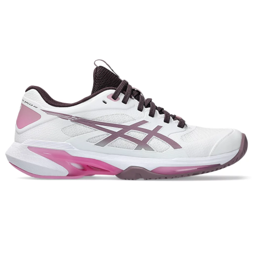 Asics Solution Speed FF4 1042A307-102 White Womens Tennis Shoes