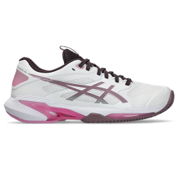 Asics Solution Speed FF4 Clay 1042A305-102 White Womens Tennis Shoes