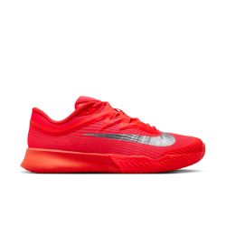 Nike Zoom Vapor Pro 3 HC Premium HQ2550-600 Bright Crimson/Metallic Silver Ladies Tennis Shoe